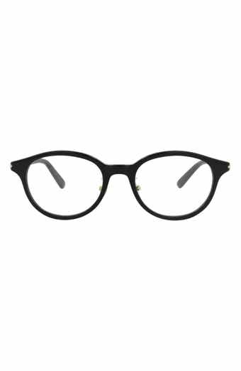 Gucci 49mm Oval Optical Glasses