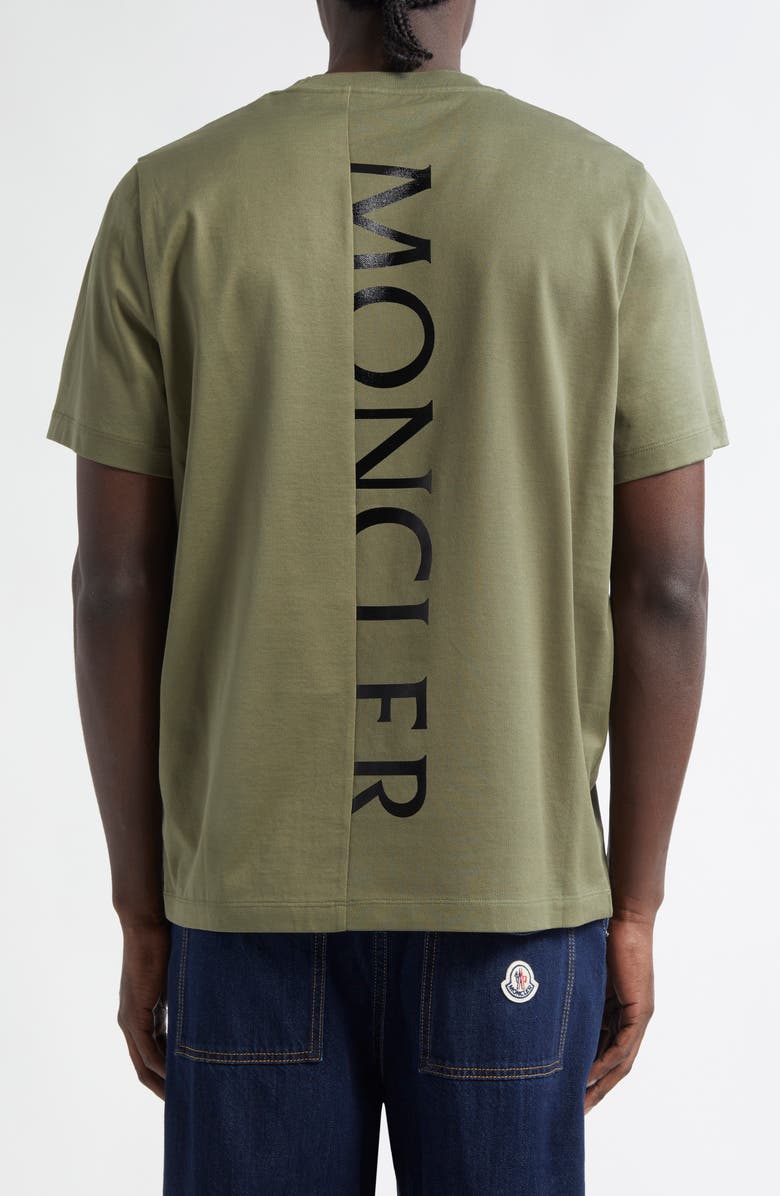 Moncler Logo Patch Graphic T-Shirt, Alternate, color,