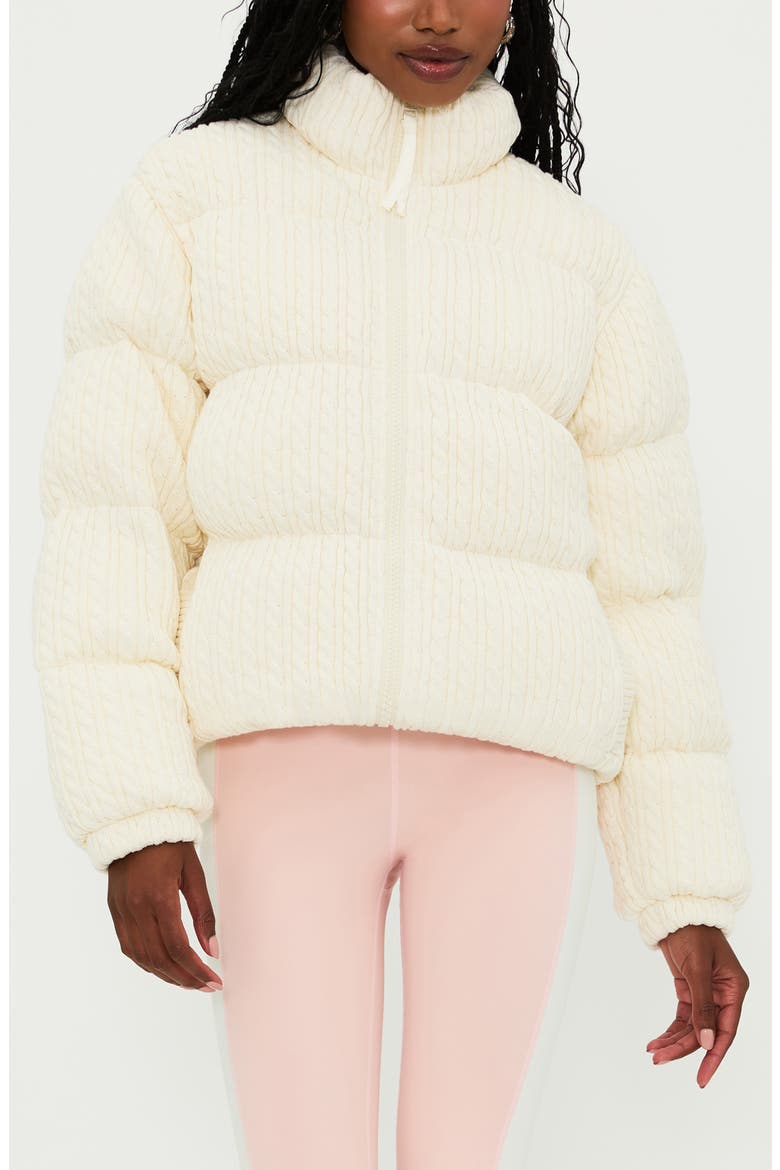 Jojo Puffer Jacket, Main, color, SNOW CAP CABLE