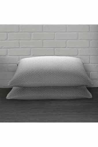 ELLA JAYNE HOME Cool N' Comfort Medium Density Gel Fiber Pillow with CoolMax Technology, for All Sleep Positions, Set of 2