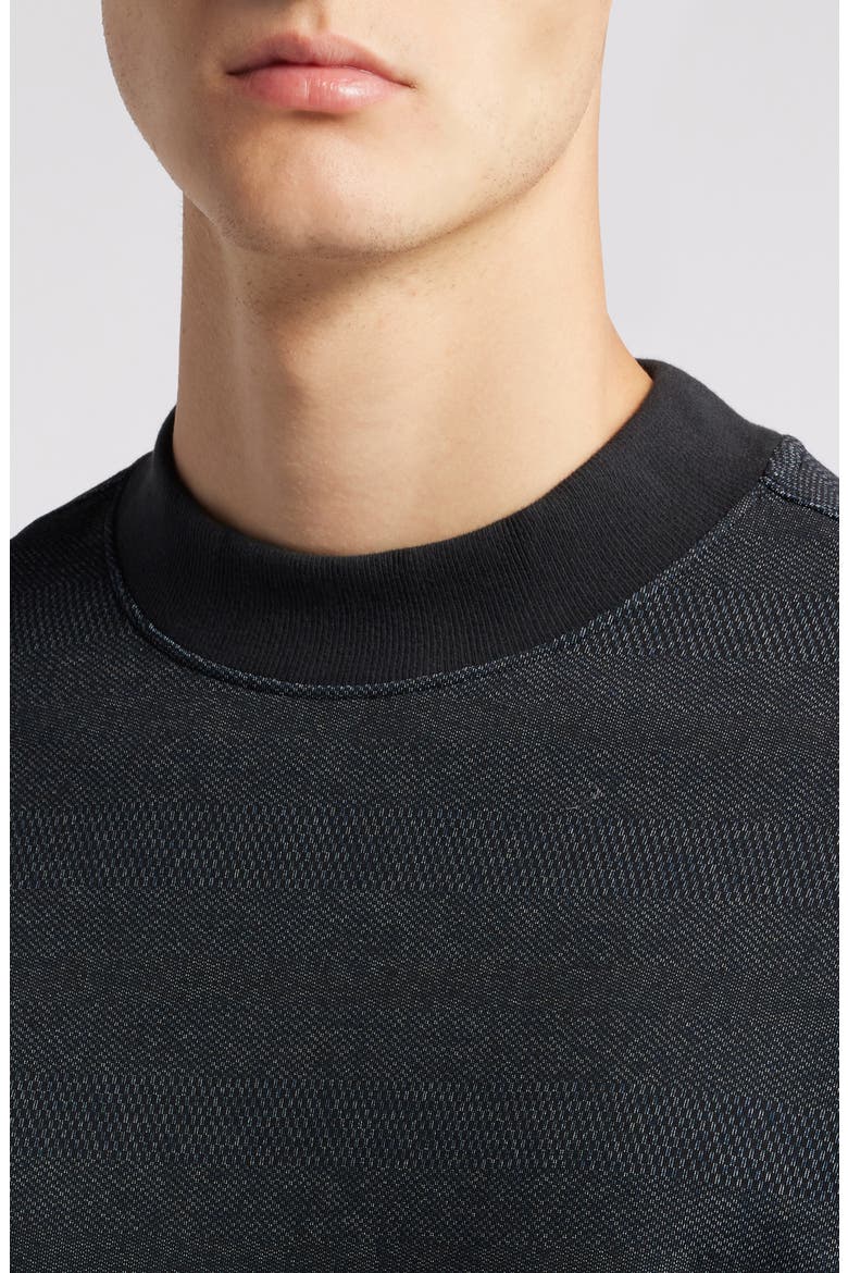 Walcove Stripe Crewneck Sweatshirt, Alternate, color, NAVY