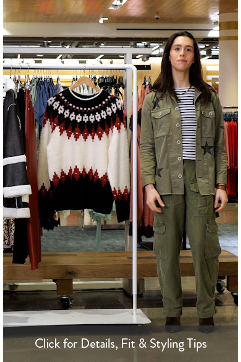 Astrid Fair Isle Turtleneck Sweater video