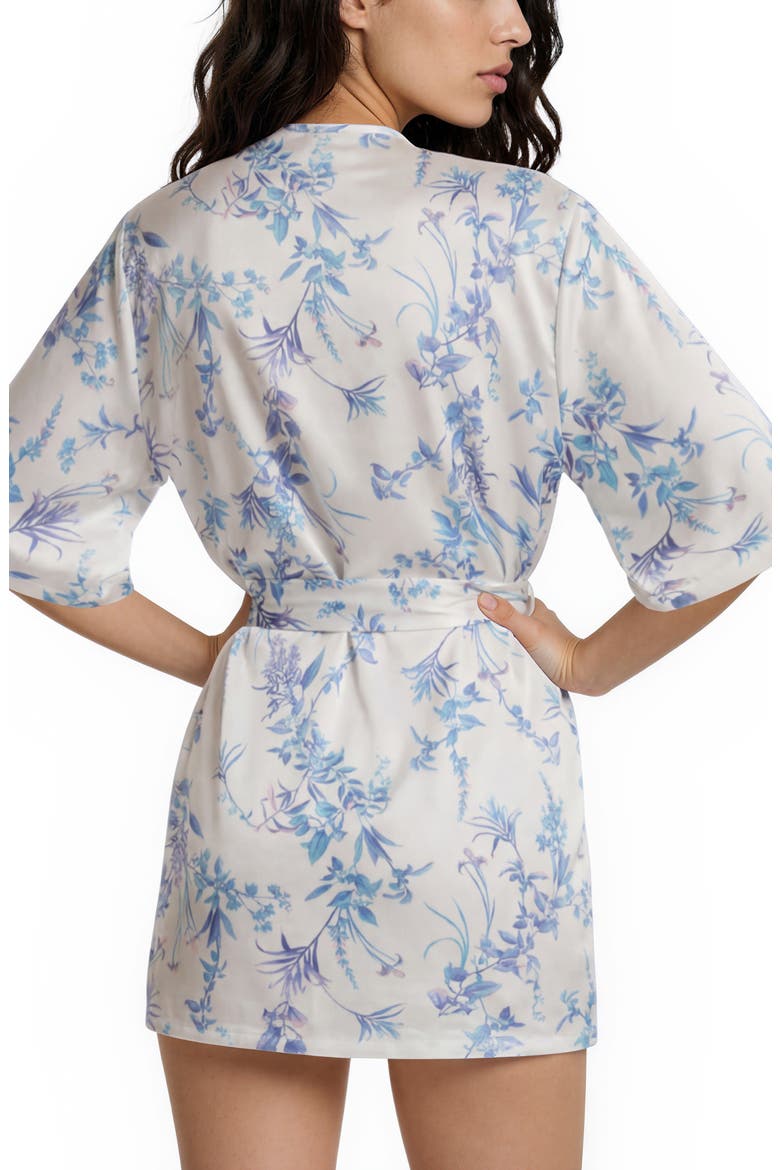 Willa Short Pajamas & Robe Travel Set, Alternate, color, IVORY