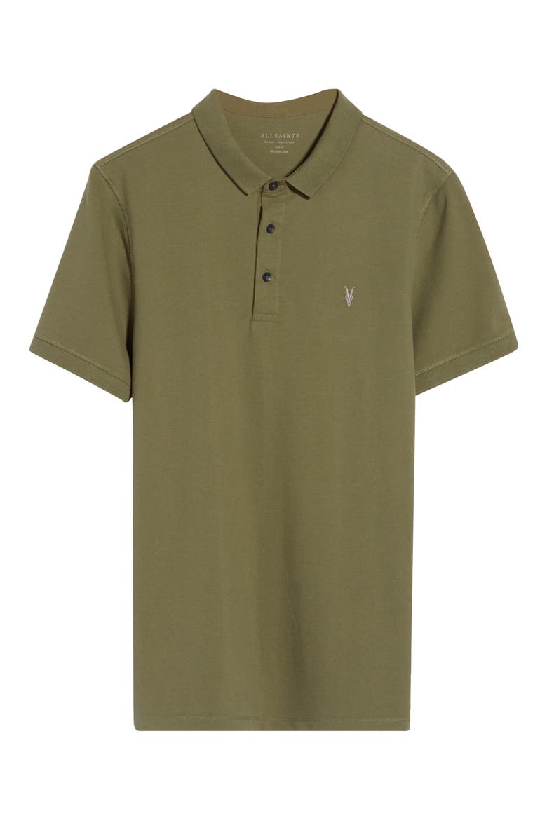 Form Cotton Polo, Alternate, color, EDEN GREEN