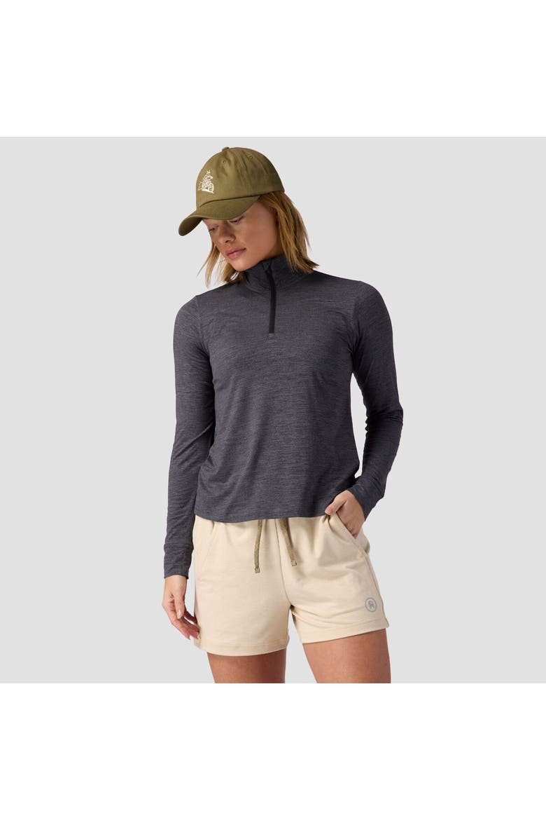 Destination 1/4-Zip Pullover - Women's, Main, color, Turbulence