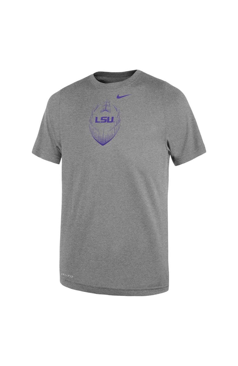 Nike Toddler Nike Gray LSU Tigers Legend Football Performance T-Shirt, Alternate, color, Gray