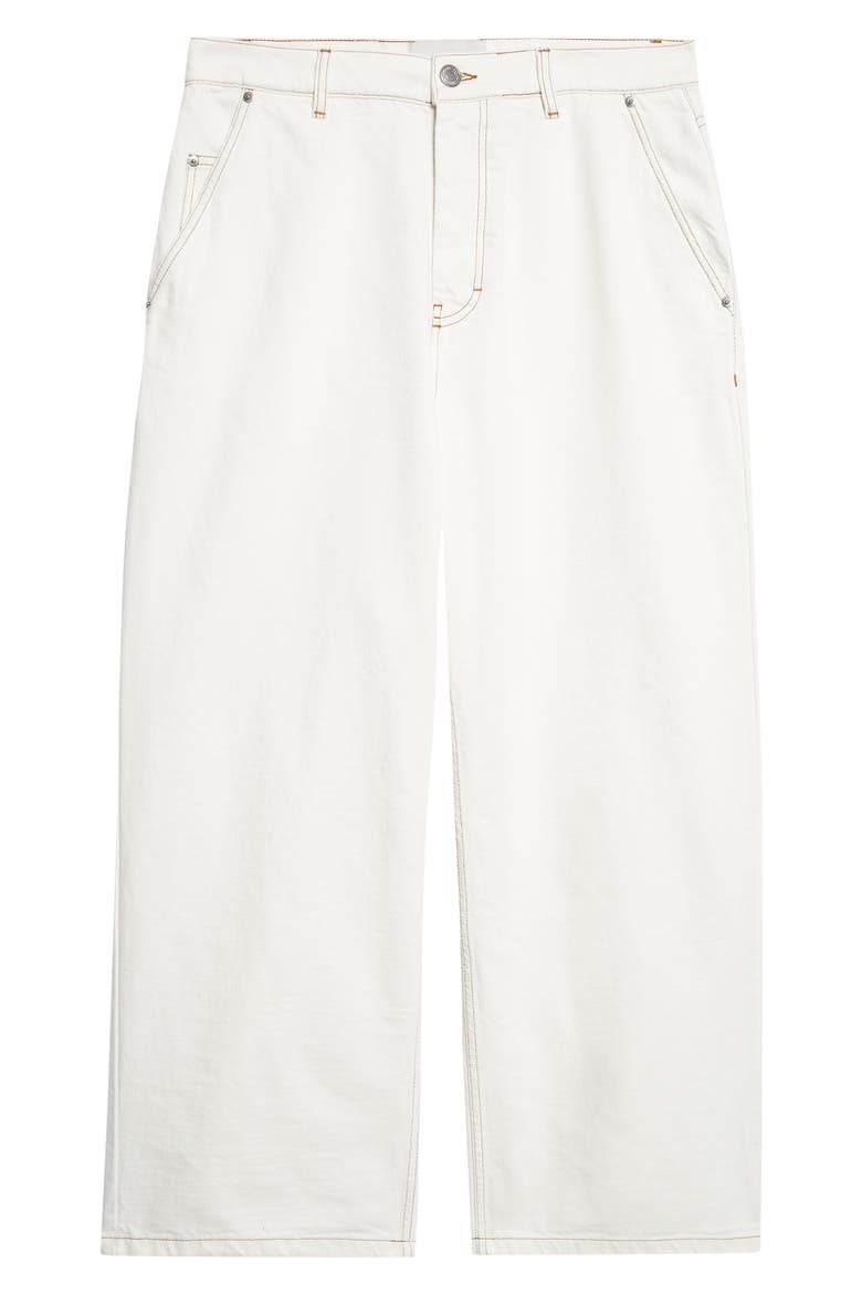 Wide Fit Jeans, Alternate, color, BLANC CREME
