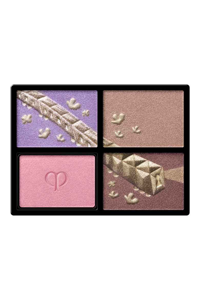 Clé de Peau Beauté Eye Color Quad 504 Pastel Tea Safari Eyeshadow