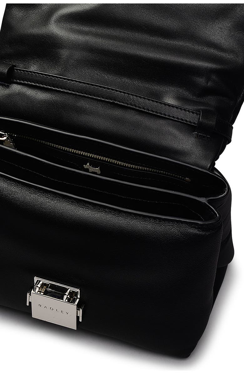 Radley Bond Court Small Flap Crossbody Bag, Alternate, color, Black