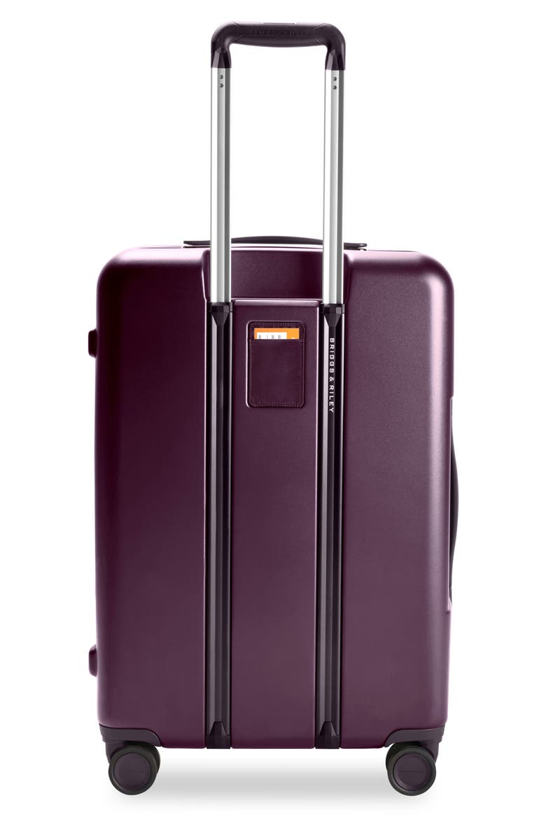 Sympatico Medium 27-Inch Expandable Spinner Luggage, Alternate, color, PLUM