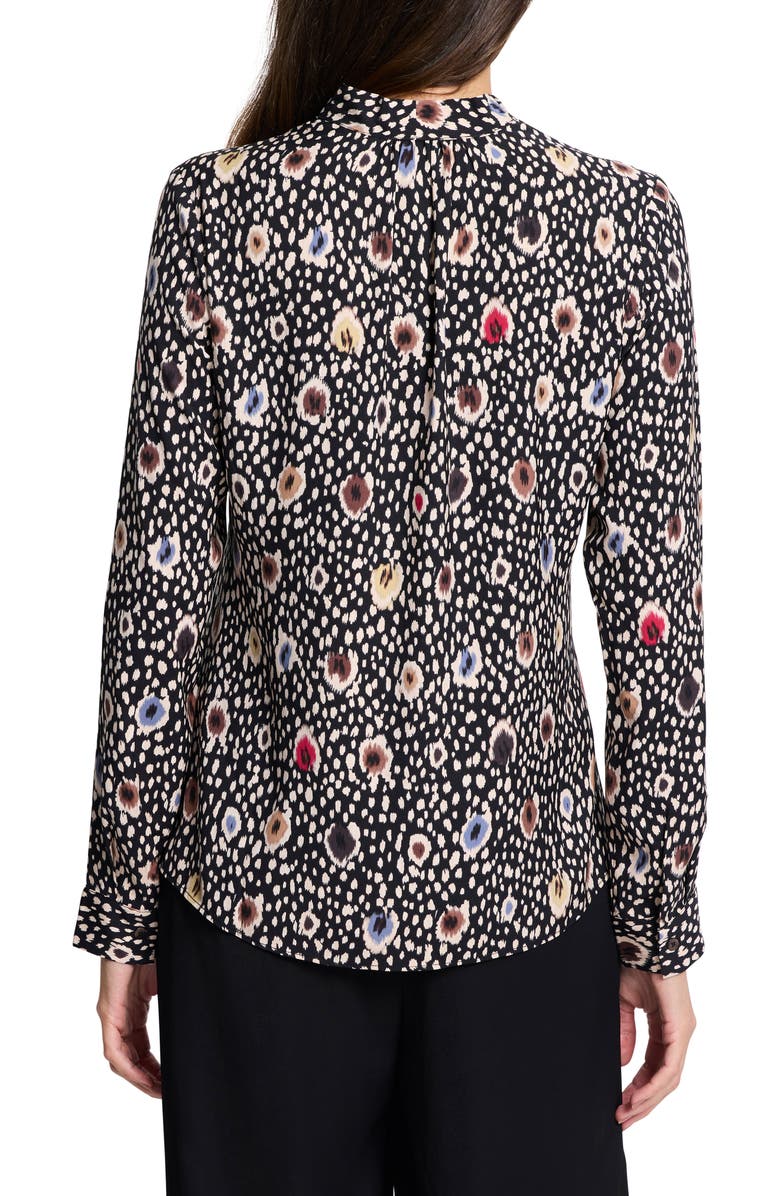 NIC+ZOE Spotted Dots V-Neck Top, Alternate, color,