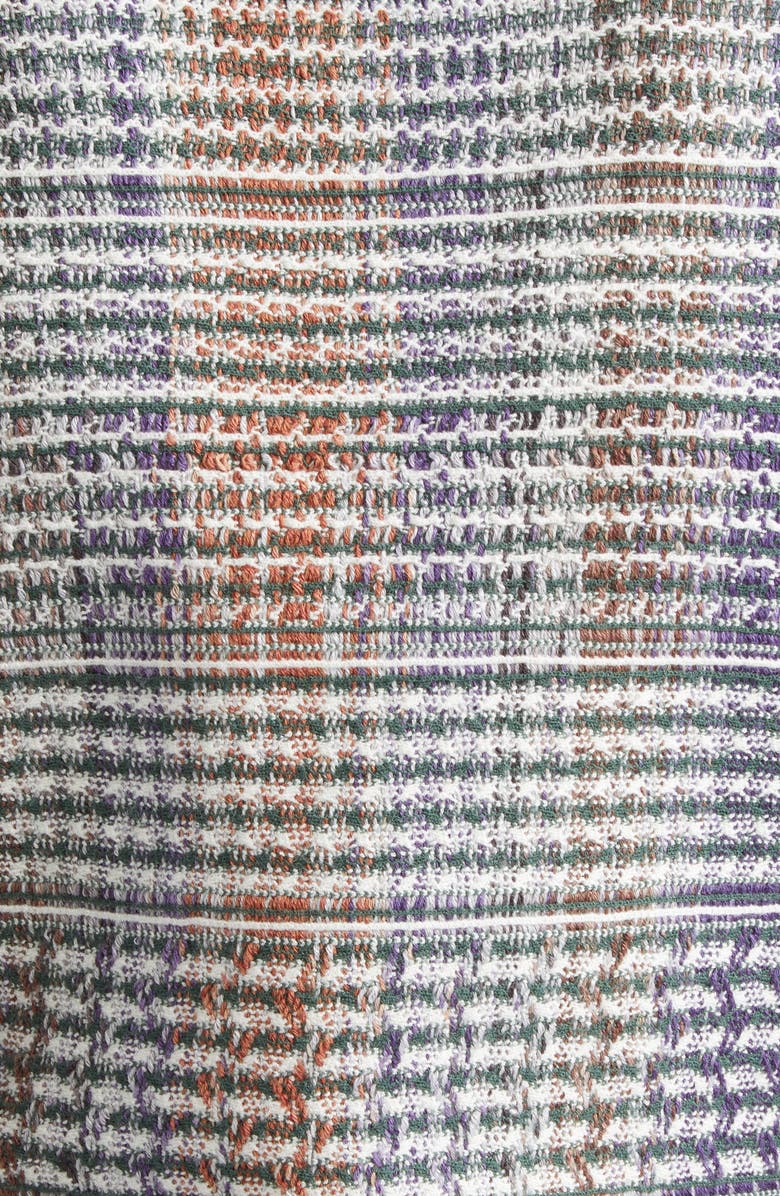 Veronica Beard Nadialine Knit Jacket, Alternate, color, Dark Hunter Green Multi