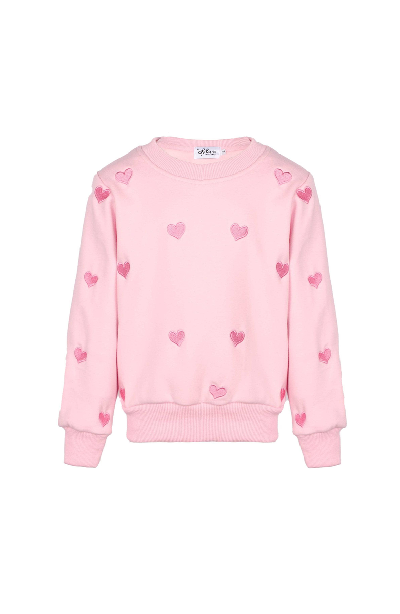 Lola + The Boys Full Hearts Jogger Set, Alternate, color, 