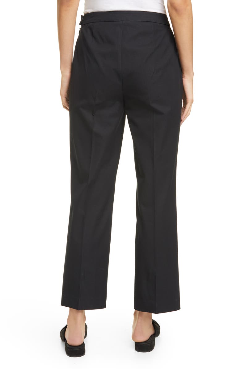 Eileen Fisher High Waist Stretch Organic Cotton Pants, Alternate, color,