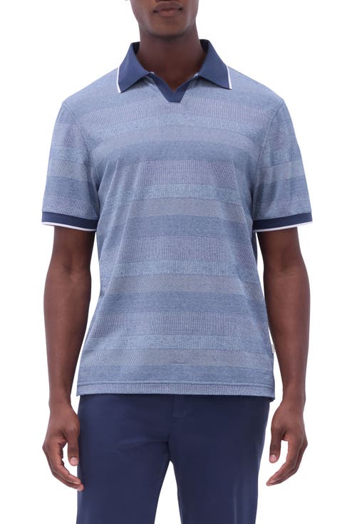 Tipped Johnny Collar Polo