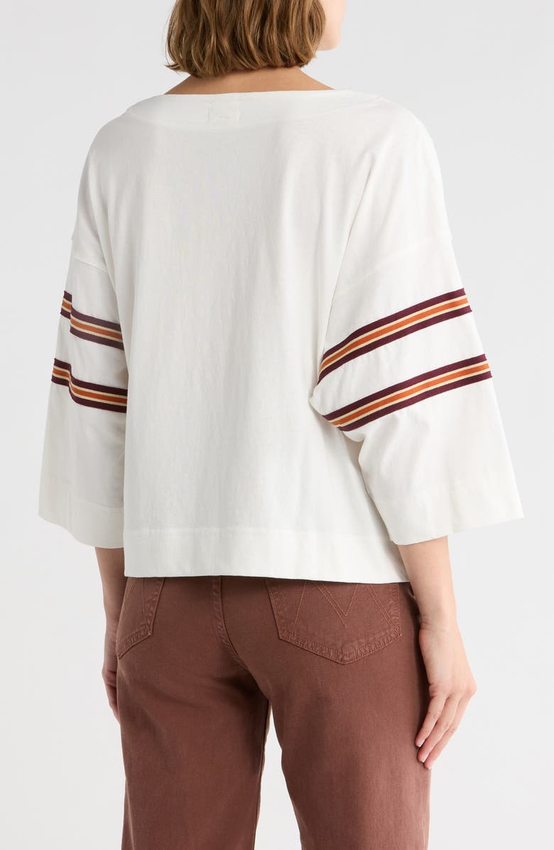 MOTHER The For the Team Cotton Henley, Alternate, color, Diggin In