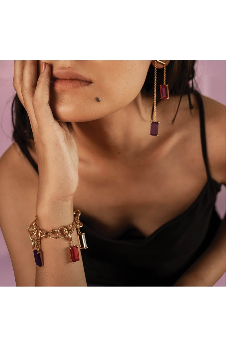 Dhwani Bansal KANDI BRACELET, Alternate, color, Gold Plated