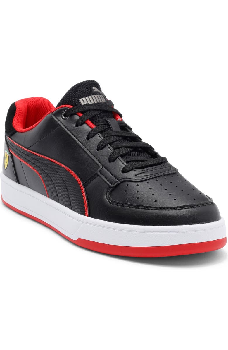 PUMA x Scuderia Ferrari Caven 2.0 Sneaker, Main, color, Puma Black/ Rosso Corsa