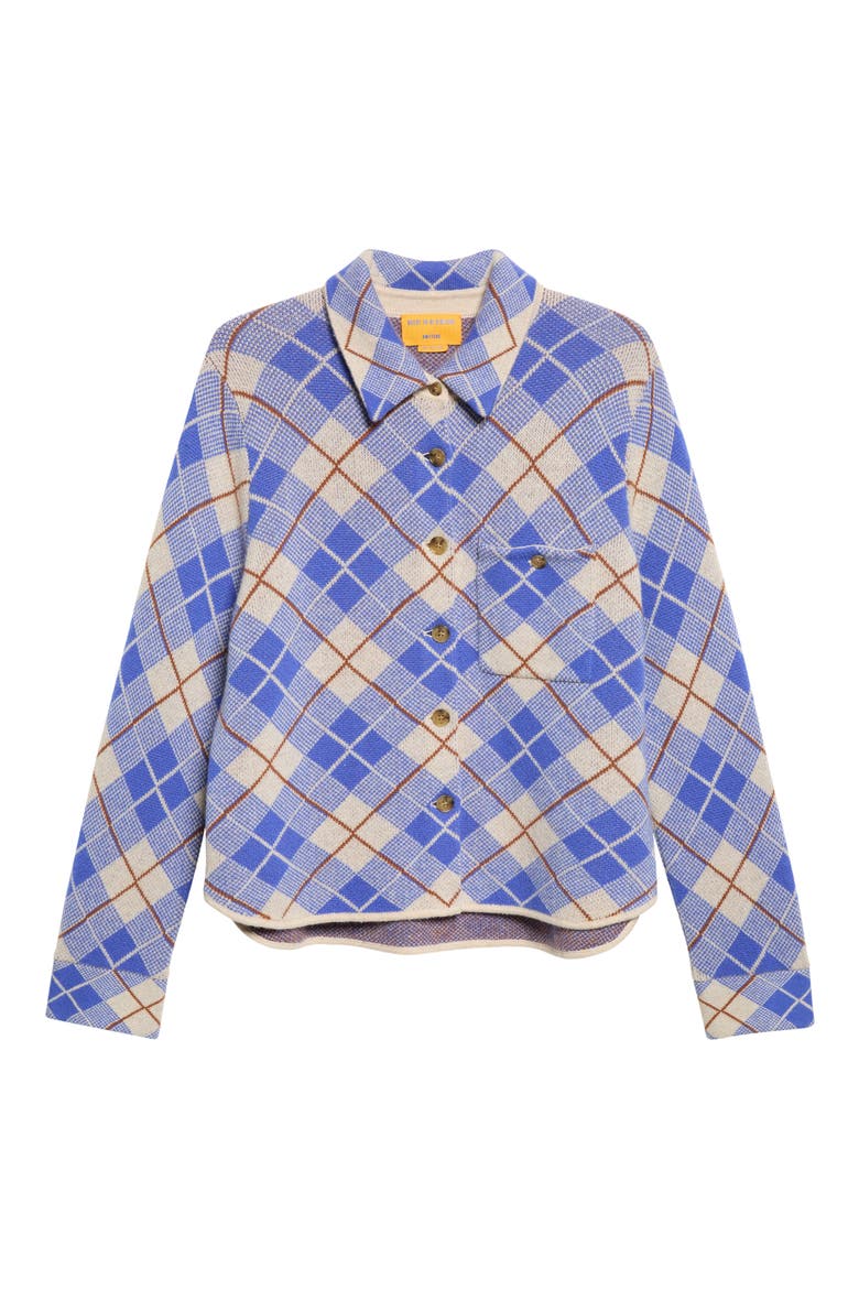 Dylan Plaid Cashmere Shirt, Alternate, color, RESERVOIR COMBO