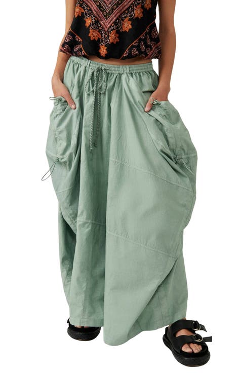 Jilly Parachute Maxi Skirt