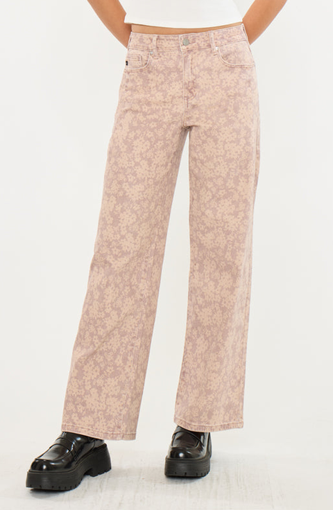 Roselynn High Rise Wide Leg Jean