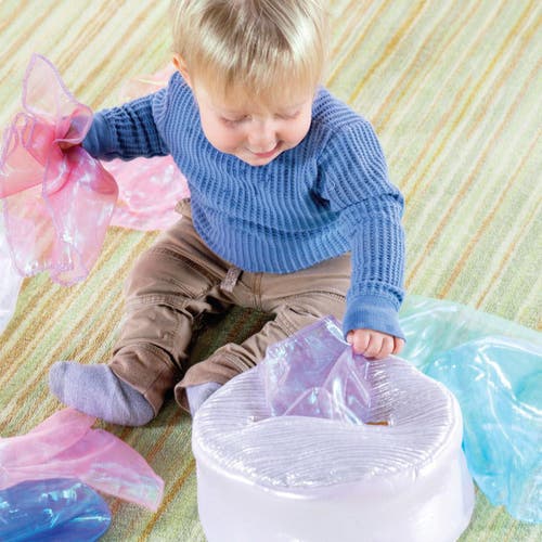 Kaplan Early Learning Company Sensory Surprise Tissue Box In Multi