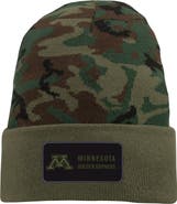 Nike Men's Nike Camo Minnesota Golden Gophers Military Pack Cuffed Knit Hat