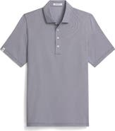 ASHWORTH GOLF Houndstooth Polo