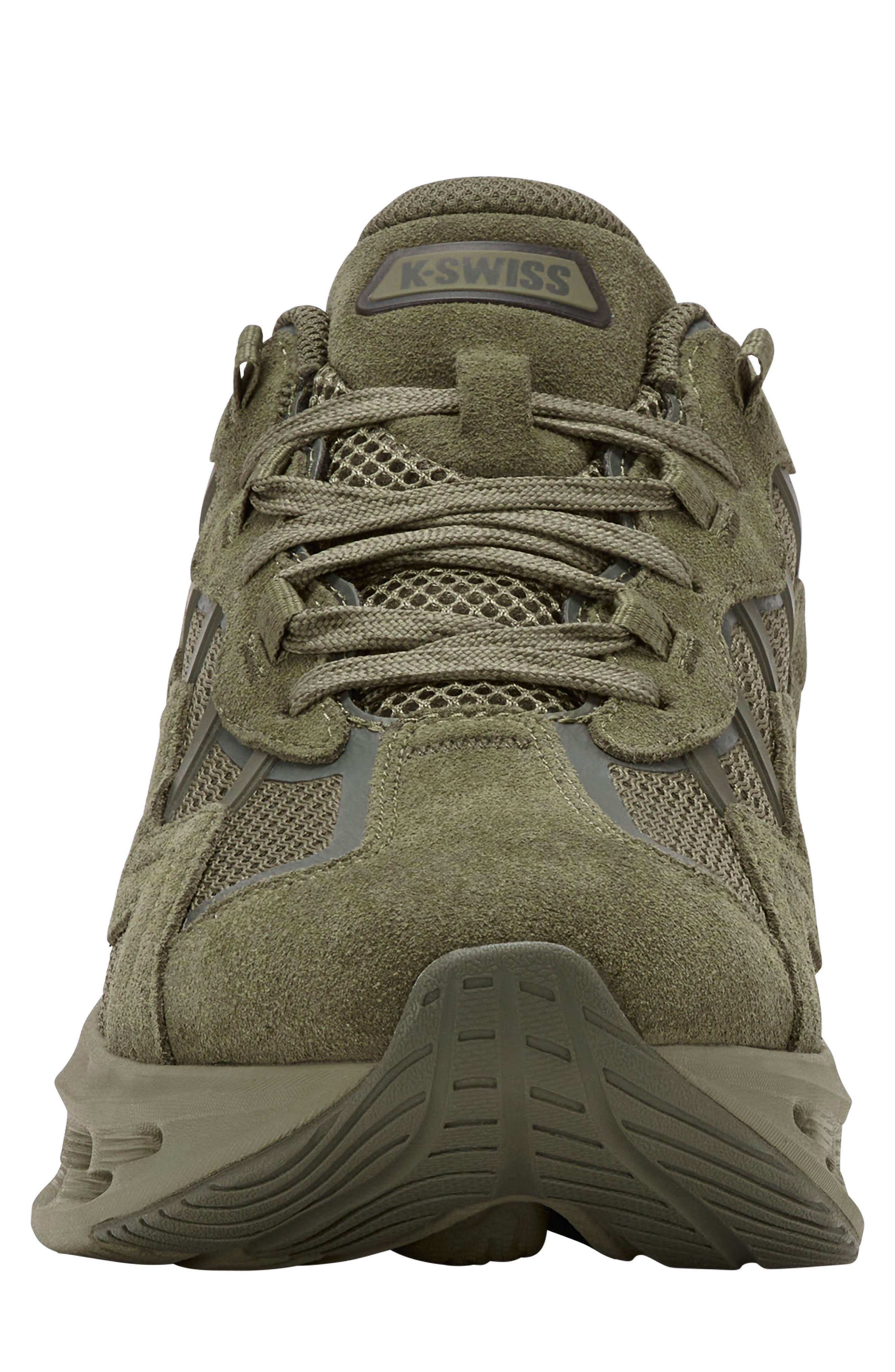 K-Swiss Tubes Lite Mixed Media Sneaker, Alternate, color, Burnt Olive/ Grape Leaf