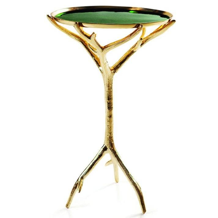 Gold w/ Emerald Green