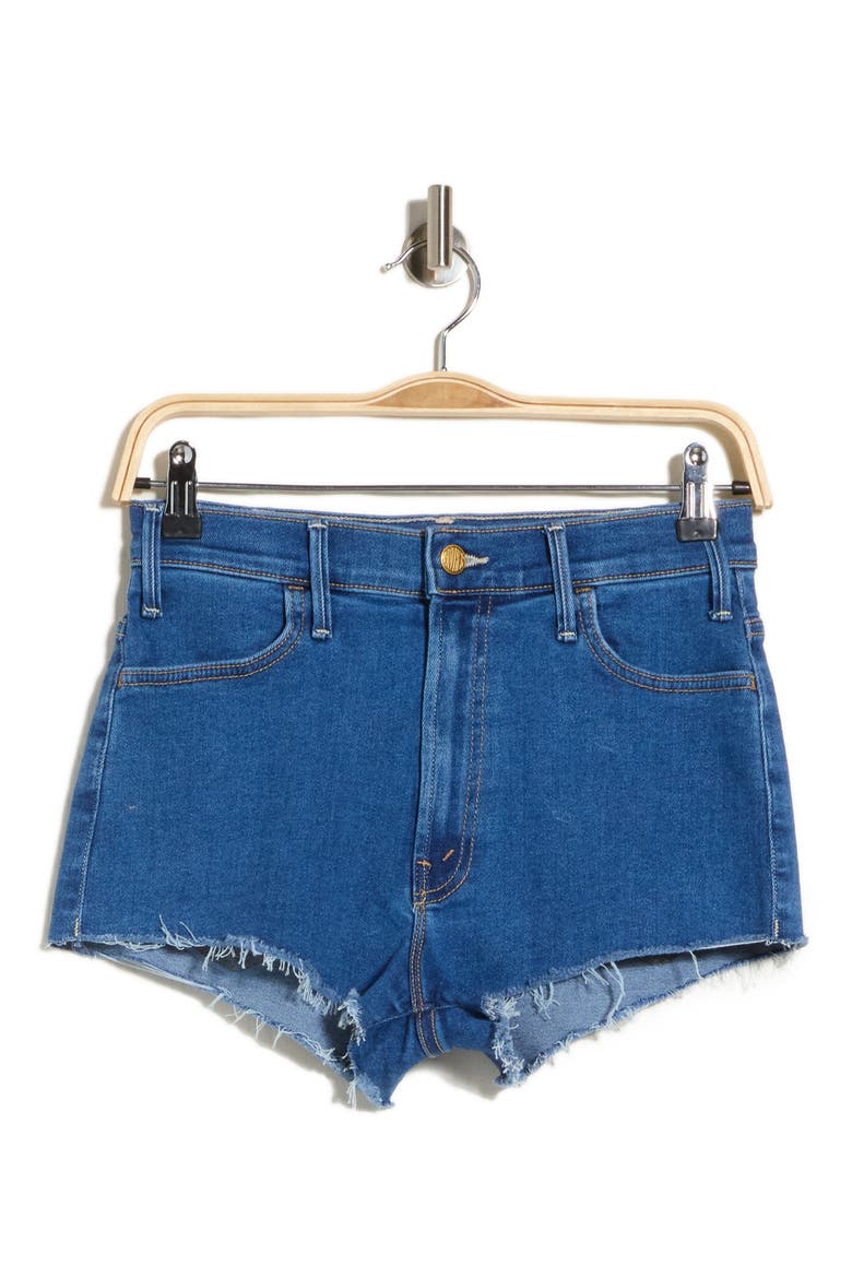 The Hustler Fray Mini Shorts, Alternate, color, SIDE GIG