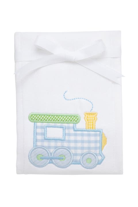 Classic Adventures Applique Burp Cloth