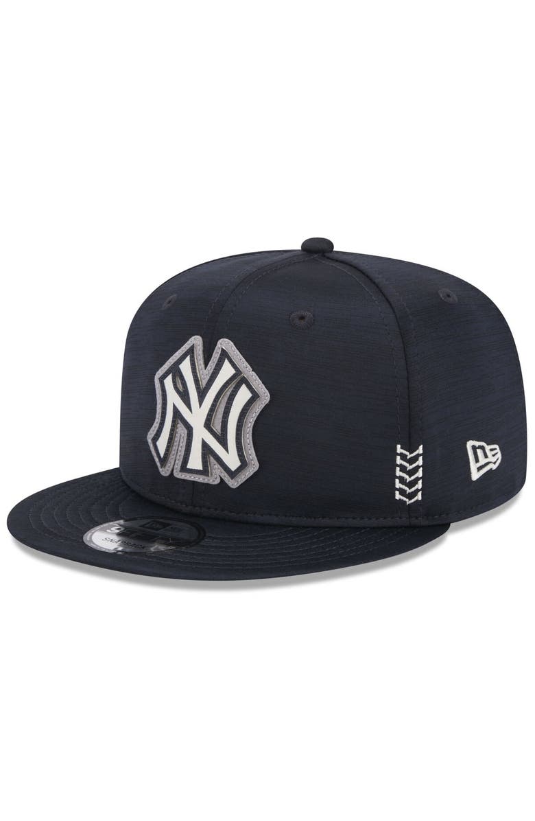 New Era Men's New Era  Navy New York Yankees 2024 Clubhouse 9FIFTY Snapback Hat, Main, color, 