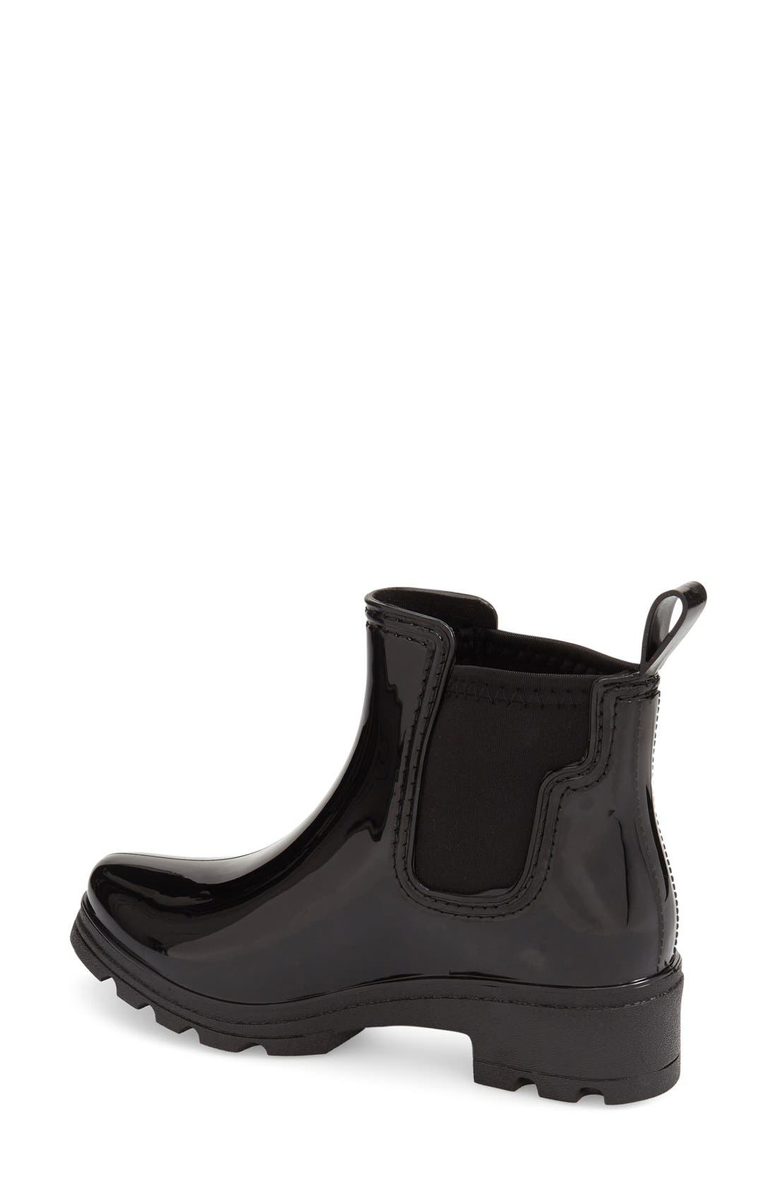 däv 'Prague' Waterproof Chelsea Rain Boot, Alternate, color, 
