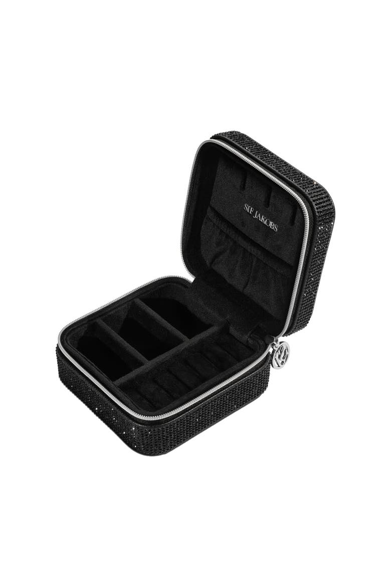 Jewellery Travel Box, Alternate, color, Black