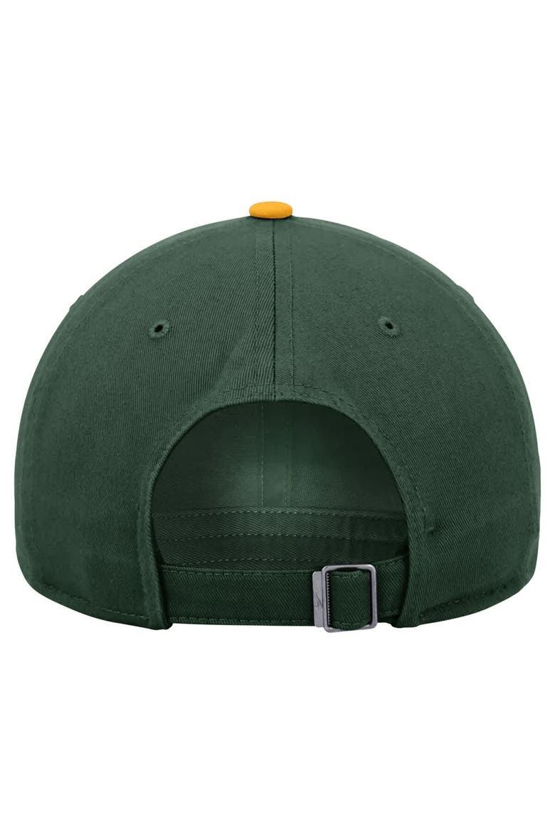 Men's Nike Green Baylor Bears Colorblock Club Adjustable Hat, Alternate, color, Green