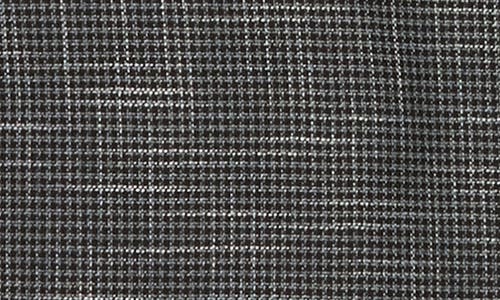 Tahari Slim Fit Houndstooth Blazer In Black