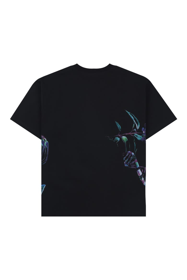 Jellyfish Logo Embroidered Graphic T-Shirt (Nordstrom Exclusive), Alternate, color, BLACK