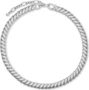 David Yurman Sculpted Cable Necklace in Sterling Silver