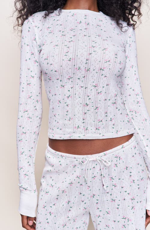 Guizio Honey Long Sleeve Top In White