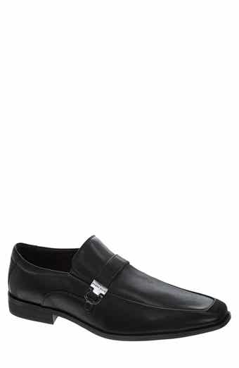 Faux Leather Dress Slip-On