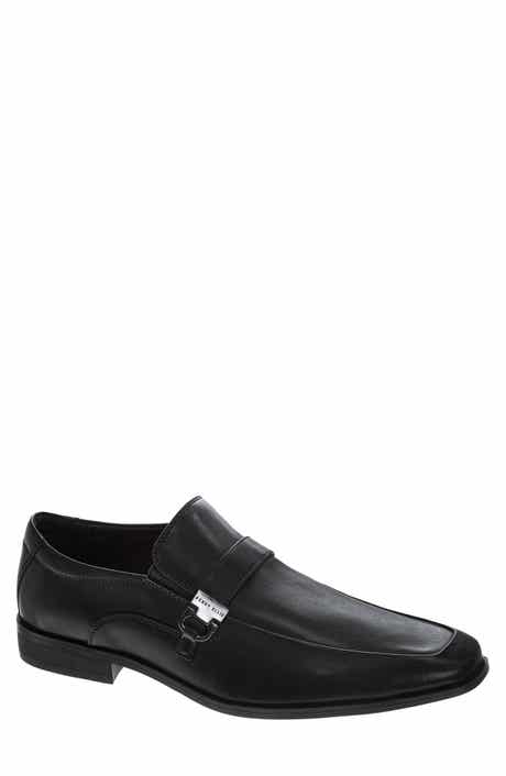 Faux Leather Dress Slip-On