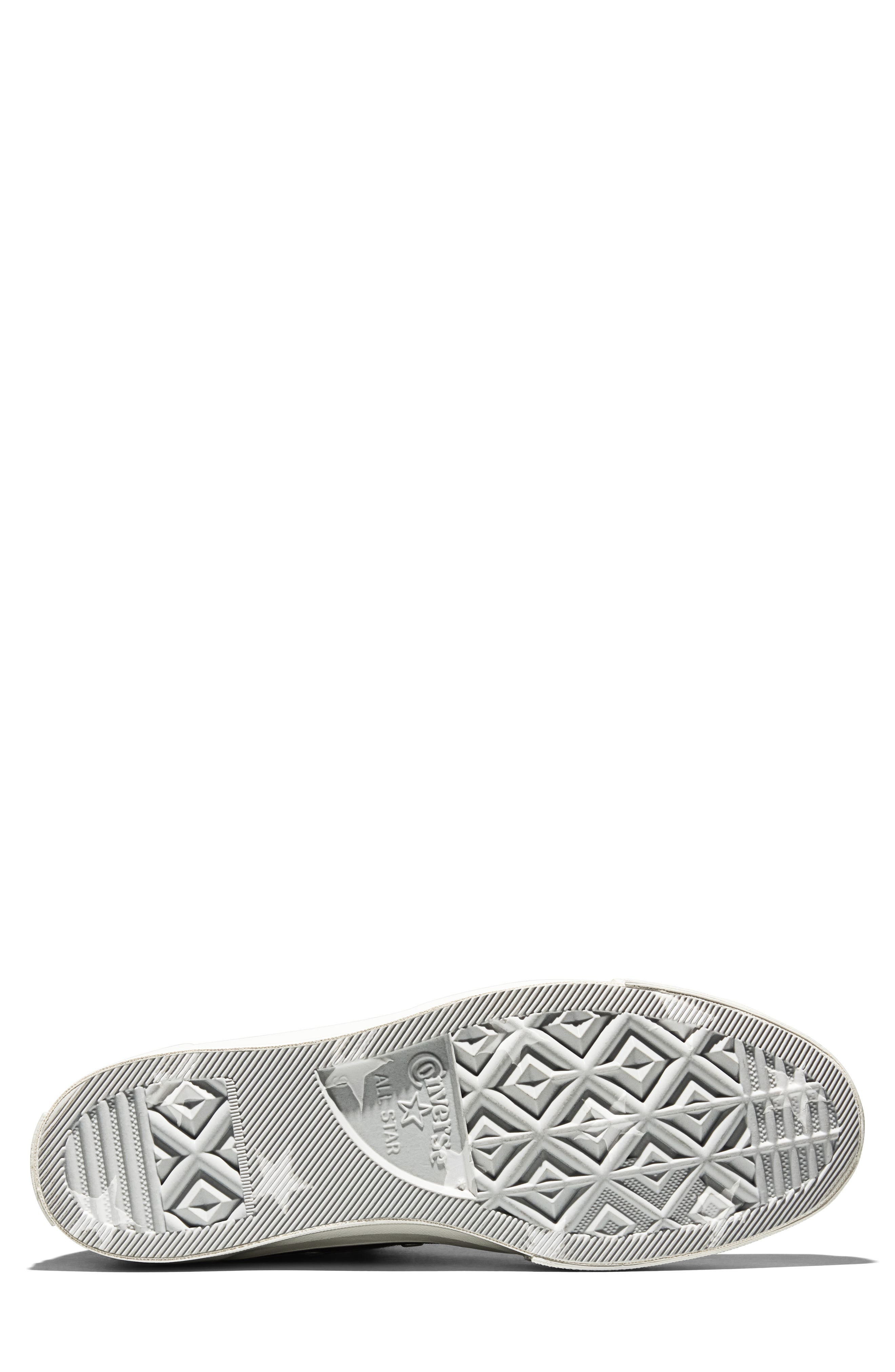 Converse Chuck 70 Canvas & Suede High Top Sneaker, Alternate, color, Total Eclipse/ Egret/ Grey