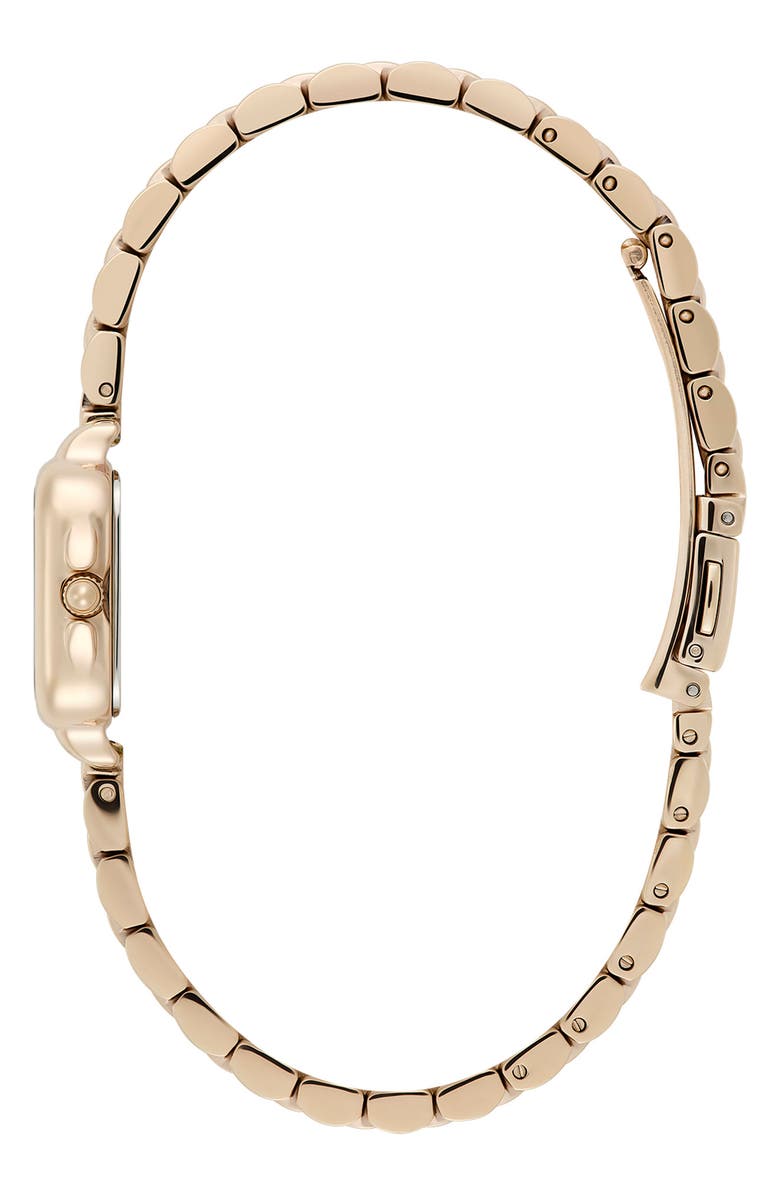 Olivia Burton Mini Grosvenor Bracelet Watch, 20mm, Alternate, color, Grey