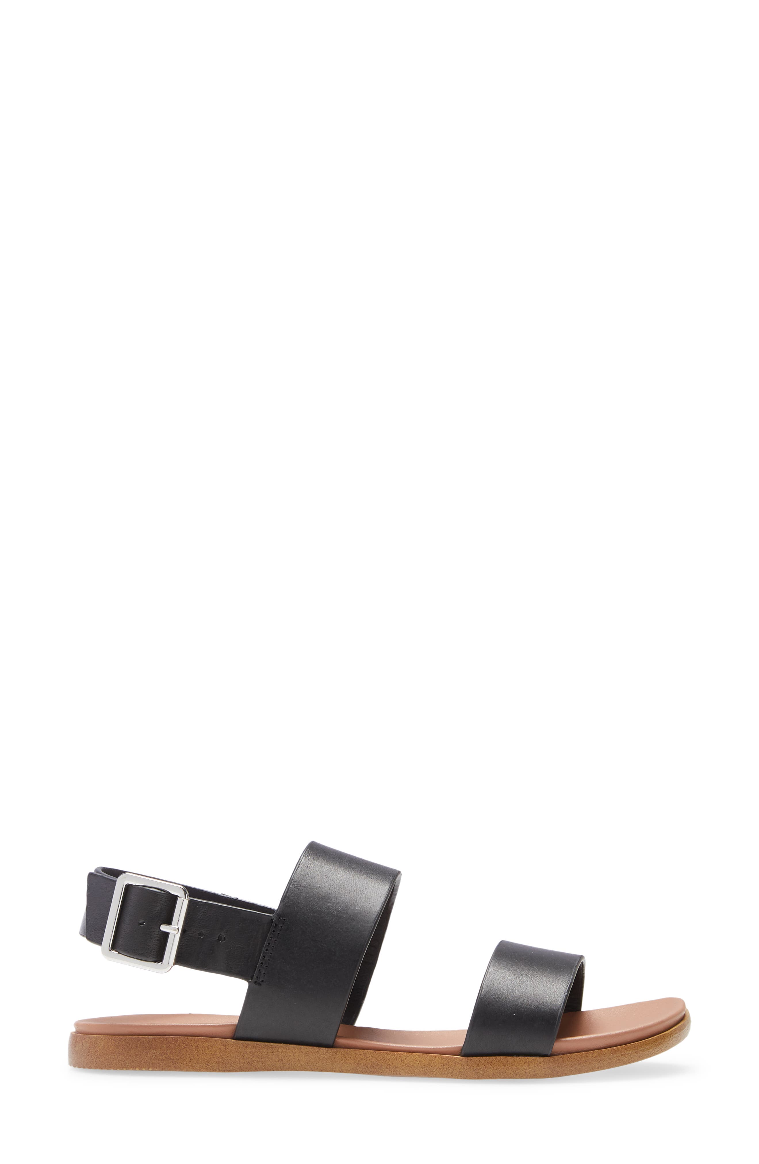 Daja Slingback Sandal, Alternate, color, BLACK LEATHER