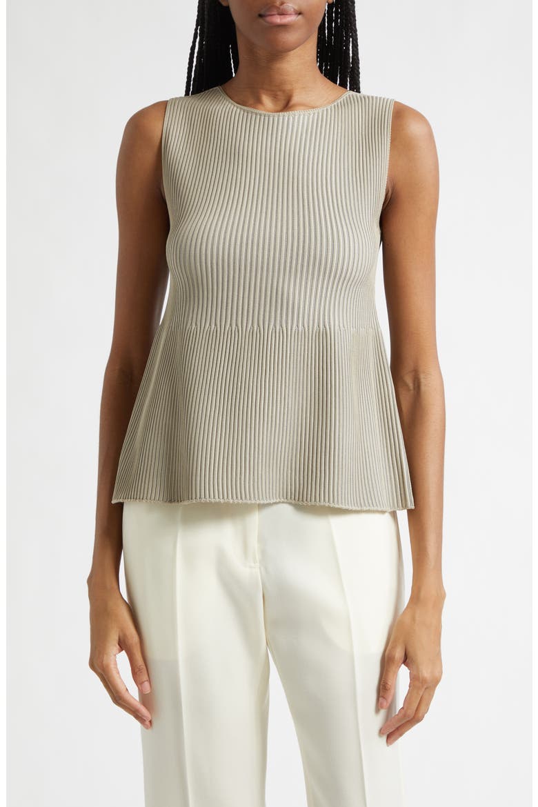 Reverse Knit Sweater Tank, Main, color, TAN