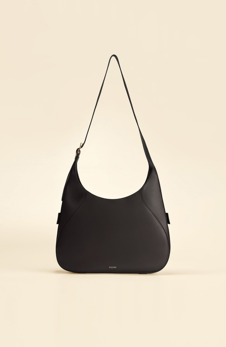 OLEADA Mini Marina Hobo Bag, Alternate, color, Onyx