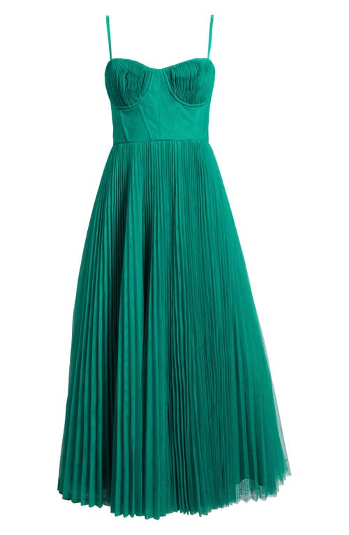 HUTCH HUTCH PLEATED COCKTAIL DRESS 