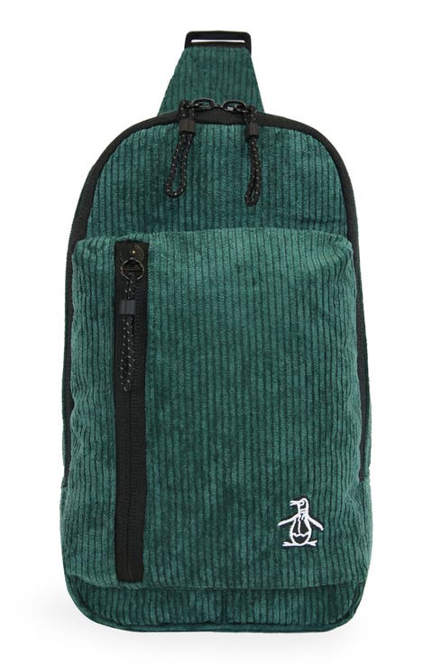 Corduroy Sling Bag
