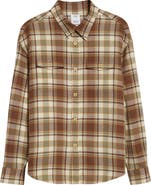 VISVIM Lumber Check Flannel Button-Up Shirt